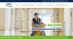 Desktop Screenshot of dienstleistung-rostock.de